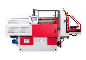 Напълно автоматичен хидравличен струг с подаващо устройство